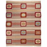 El Dokuma Yün Kilim 380x290 cm | Gri | Zarif Stil_7145971