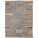 El Dokuma Yün Kilim 233x180 cm | Gri | Kaliteli Seçim_7148077