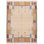 El Dokuma Yün Kilim 233x173 cm | Krem | Kaliteli Seçim_7148149