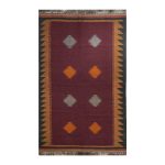 El Dokuma Yün Kilim 200x120 cm | Zarif Stil_﻿11760078
