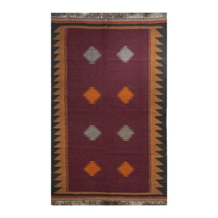 El Dokuma Yün Kilim 200x120 cm | Zarif Stil_﻿11760078