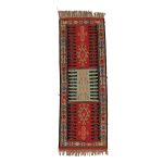 El Dokuma Yün Kilim 60x182 cm | Rengarenk | Modern Dokunuş_﻿19004045