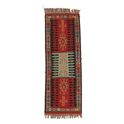 El Dokuma Yün Kilim 60x182 cm | Rengarenk | Modern Dokunuş_﻿19004045