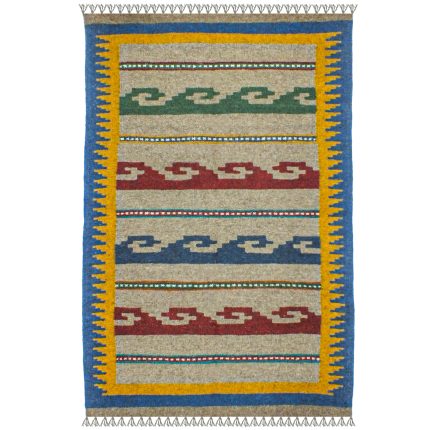 El Dokuma Yün Kilim 150x95 cm | Rengarenk | Modern Dokunuş_﻿21284216