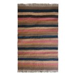 El Dokuma Yün Kilim 150x100 cm | Gri | Modern Dokunuş_﻿21321203