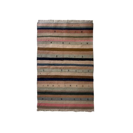 El Dokuma Yün Kilim 150x100 cm | Gri | Premium_﻿21335506